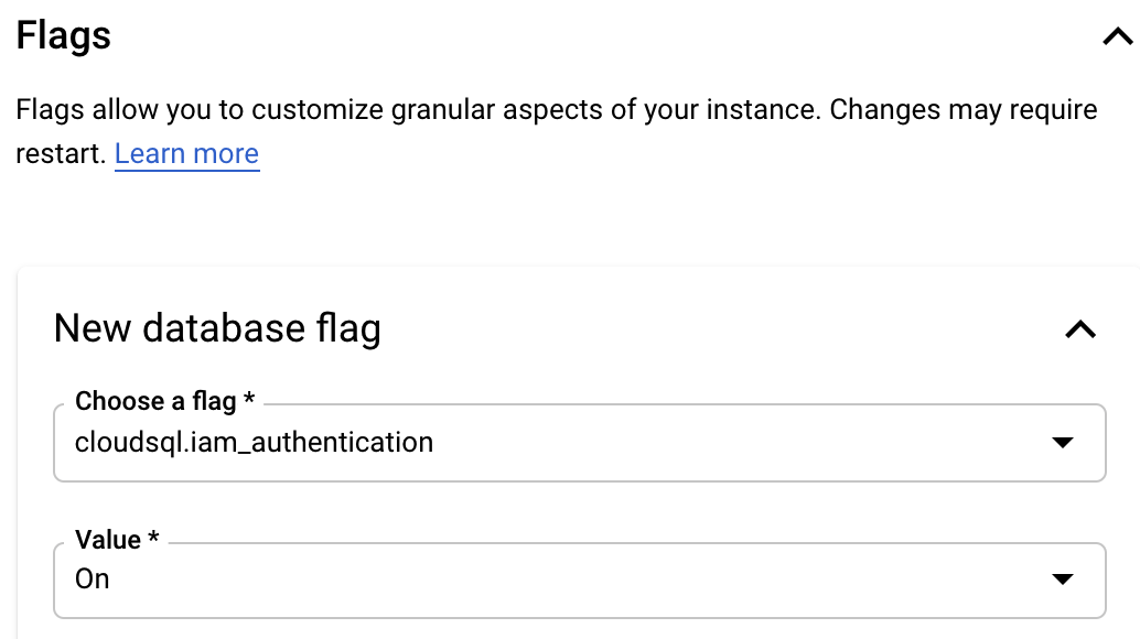 IAM 인증 활성화